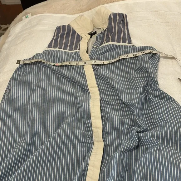 Vintage Rag & Bone linen blend shift dress w/ hidden buttons from Neiman’s . - Picture 11 of 13